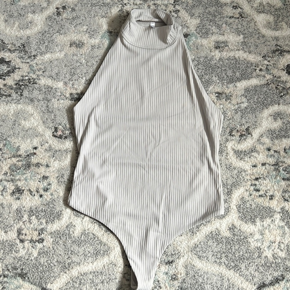 Victoria’s Secret Sport Mock Neck Ribbed Bodysuit